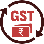 100% GST Coverage icon