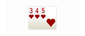sequence in points rummy game