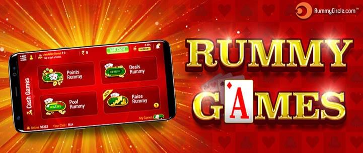 Rummy circle deals online cash game