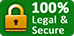 100% Legal & Secure