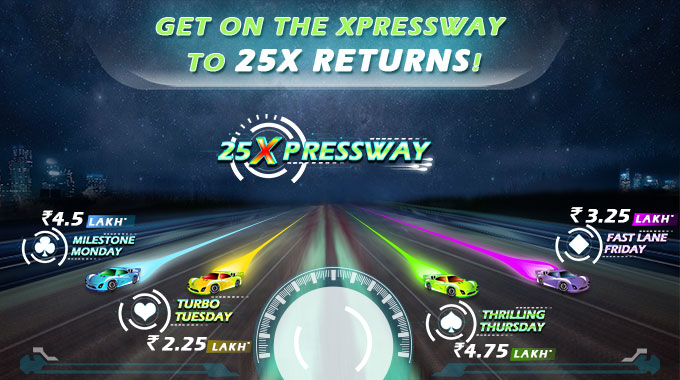 Get on the Xpressway to 25X Returns!