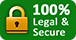 100% Legal & Secure